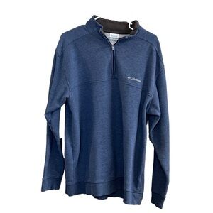 Men's Columbia 1/4 zip Long Sleeve Pullover. Size XL
